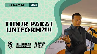 SYAMSUL DEBAT | TIDUR PAKAI UNIFORM?!!!