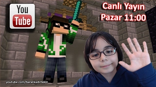 Minecraft Survival Game Serisi #S1 #9 - BKT  | CANLI YAYIN ARŞİV