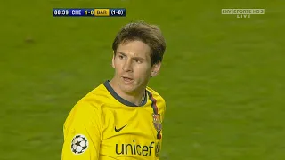 Lionel Messi vs Chelsea (Away) (UCL) 2008/09 HD 1080i