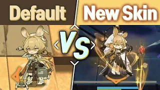 Dorothy 「Hand of Destiny」 Skin VS Default Skin [Arknights]