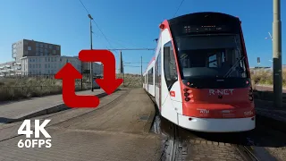 Swapping a BROKEN tram! | 🚊 HTM Line 11 | 🇳🇱 The Hague | 4K Tram Cabview | Siemens Avenio