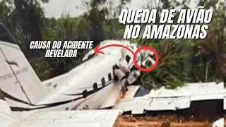 VÍDEO gravado minutos antes da QUEDA DE AVIÃO NO AMAZONAS mostra possível CAUSA DO ACIDENTE