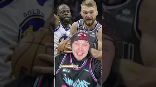 Huge Altercation Between Draymond Green and Sabonis #nba #nbabasketball #basketball #nbatrending