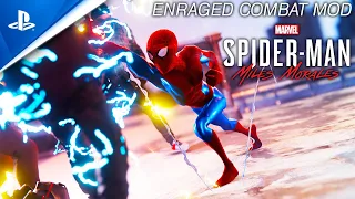 NEW Unreleased ENRAGED Combat MOD in Miles Morales PC - Spider-Man Miles Morales PC MODS