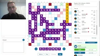 Scrabble game with commentary no.377