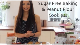 Sukrin Sugar Free Cake, Peanut Flour Cookies & Giveaway!