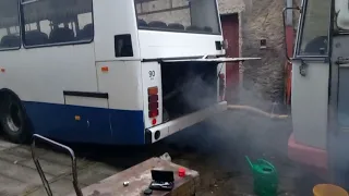 Start autobusu Karosa C 734 po třech letech