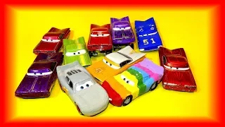 Rainbow Lightning McQueen from Primer Lightning McQueen and Radiator Springs Full of Ramones