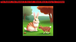 The Rabbit, the Weasel and the Cat   Short Moral Story for Children
