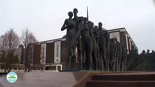 Monument to prisoners of concentration camps - The Tragedy of the Peoples (Kutuzovsky Prospektk)