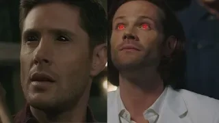 Supernatural - Sam's Visions Of Demon Dean & Samifer 15x05