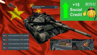 The Chinese T-54 at 8.7 (ZTZ59D1)