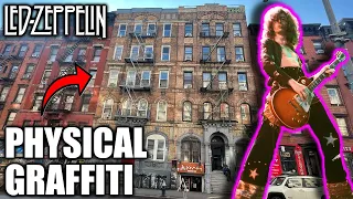 LED ZEPPELIN'S PHYSICAL GRAFFITI ALBUM COVER LOCATION