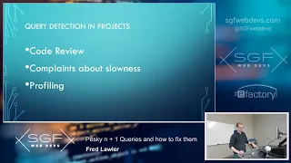 Pesky n + 1 Queries and how to fix them - Fred Lawler