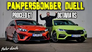 12.000€ GÜNSTIGER, aber NICHT SCHLECHTER!? KIA ProCeed GT vs Skoda Octavia RS Combi | Fahr doch