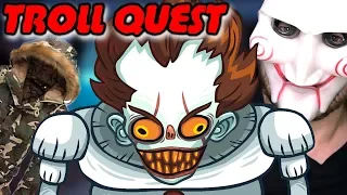 МЕНЯ ЗАТРОЛЛИЛА КУРТКА  Troll Face Quest Horror 2 Halloween