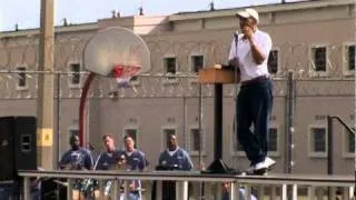 Tony Dungy's Visit - Hardee Correctional Institution, Bowling Green, Florida