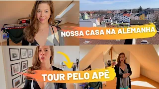 COMO É UM APARTAMENTO ALEMÃO? - Tour da nossa casa