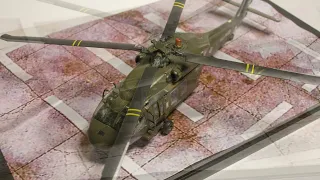 1/72 Hasagawa UH-60A Black Hawk Helicopter - Plastic Model Build Photos