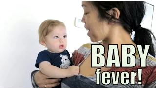 MAJOR Baby Fever! - April 21, 2016 -  ItsJudysLife Vlogs