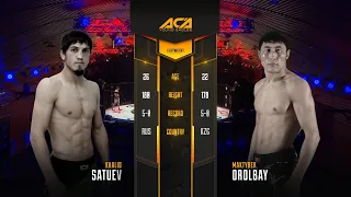 Халид Сатуев vs. Мыктыбек Оролбай | Khalid Satuev vs. Myktybek Orolbai | ACA YE 15