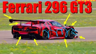 Ferrari 296 GT3 - FIRST LOOK (Technical Analysis)