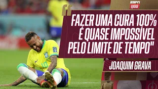 GRAVIDADE DA LESÃO DE NEYMAR, DIFERENÇAS COM A DE DANILO E A RECUPERAÇÃO: JOAQUIM GRAVA EXPLICA TUDO