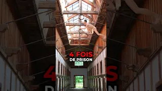 Il s'est évadé 4 fois de prison 😯 #histoirevraie #shortsvideo