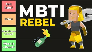 MBTI 16 Personalities - Rebelliousness | Ranking