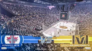 Vegas Golden Knights vs Winnipeg Jets - Game 5 West 1st Round Stanley Cup Playoffs - NHL 23