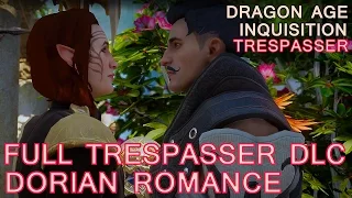 Dragon Age Inquisition: Trespasser DLC Full - Male Lavellan / Dorian Romance (All Cutscenes)