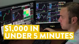 [LIVE] Day Trading | How to Make Over $1,000 in Under 5 Minutes...