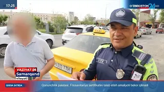 Yoʻlovchi tashuvchi avtobus haydovchilari bilan targʻibot tadbirlari oʻtkazildi (Samarqand)