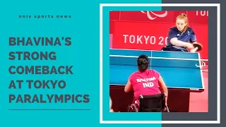 Bhavina's Strong Comeback at Tokyo Paralympics