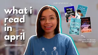 7 books for april! i found another 5-star read ✨ | april reading wrap-up | Filipino Booktuber 🇵🇭