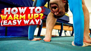 How to warm up before extreme or acrobatic sports?