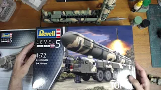 TOPOL ss-25 Sickle 1/72 Revell completed commentary