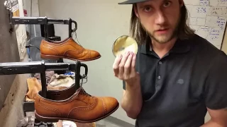 How to shine shoes | with narrative and rubbing | ASMR