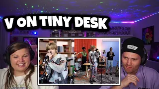 V of BTS: Tiny Desk Korea ! | Reaction