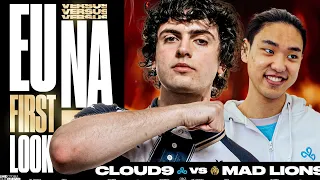 C9 VS MAD - EU VS NA FIRST LOOK - WORLDS 2023 - CAEDREL