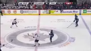 Game #460 Buffalo Sabres @ Winnipeg Jets 1-5 Highlights (16.12.2014)