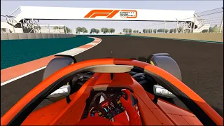 F1 Miami Grand Prix Hot Lap