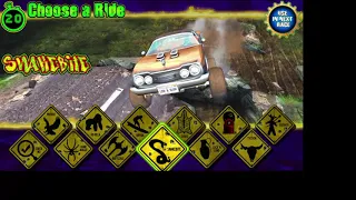 PC ARCADE - DIRTY DRIVIN - BATTLE AXE ALL COURSES 1080p 60fps UK ARCADES PATREON