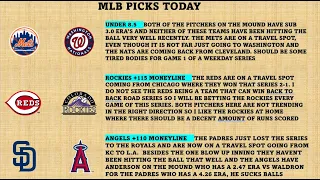 MLB Picks June 3rd Best Bets Today