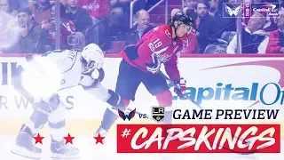 NHL 19 PS4. REGULAR SEASON 2018-2019: Los Angeles KINGS VS Washington CAPITALS. 02.11.2019. (NBCSN)!