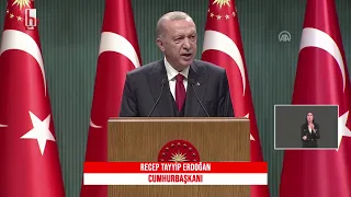 #Canlı | Cumhurbaşkanı Erdoğan kabine toplantısı ardından açıklama yapıyor | #HalkTV