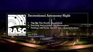 RASC-TC Recreational Astronomy Night Meeting June 19, 2019 (Edited)