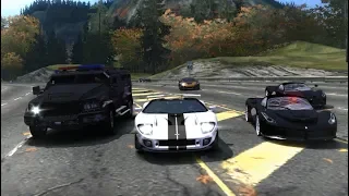 NFS MW Final Pursuit | Ford GTX1 vs LaFerrari | Most Realistic Best Graphics |