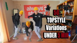 50 TOPSTYLE VARIATIONS UNDER 5 MINUTES!!!