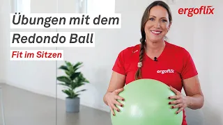 Fit im Sitzen mit Gymnastikball | Übungen mit dem Redondo Ball